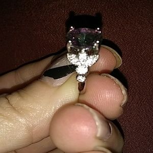 Synthetic faceted opal